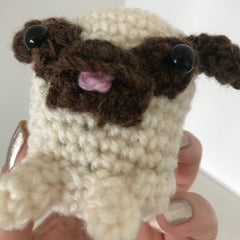 Baby Pug Crochet Toy Pattern Download