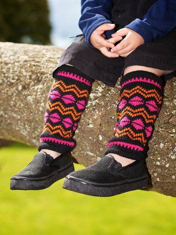 Colour Shock Legwarmers Pattern Download