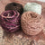 Rose Gold Sparkly Yarn Pack 80g + Blendy Knits Again